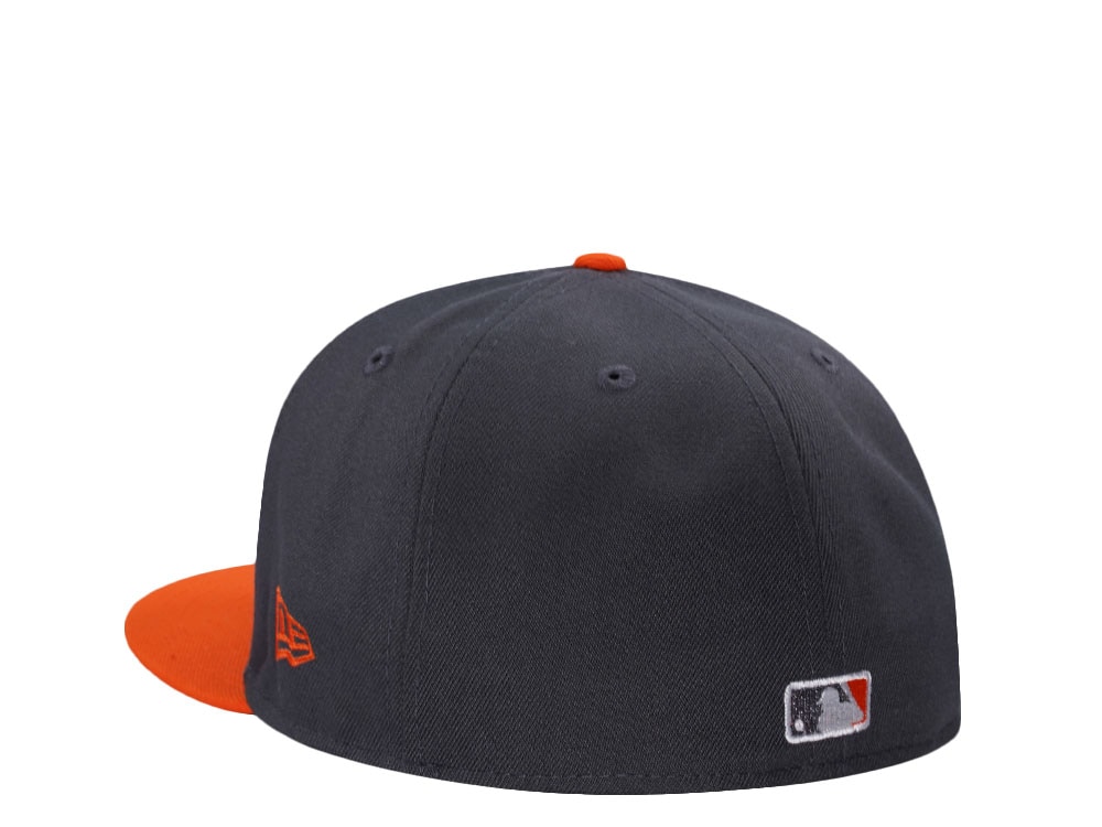 New Era Detroit Tigers Gray Two Tone Script Edition 59Fifty Fitted Gorra