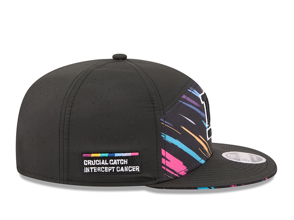 New Era New York Giants Crucial Catch 2026 Black Edition 9Fifty Split Panel Snapback Gorra