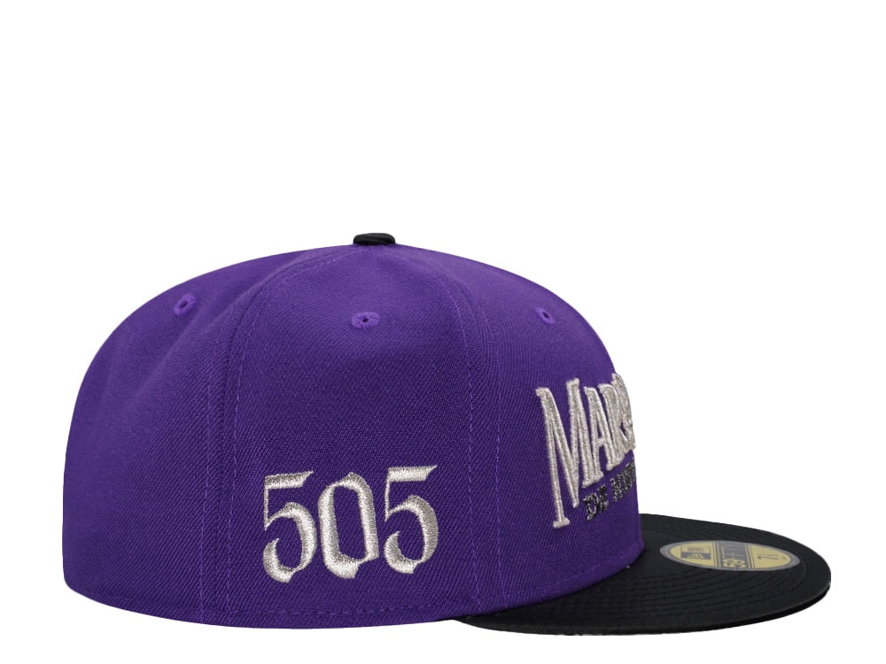 New Era Albuquerque Isotopes Mariachis Satin Brim Two Tone Edition 59Fifty Fitted Gorra
