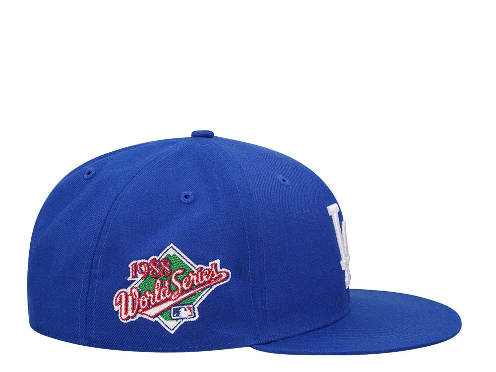 47Brand Los Angeles Dodgers World Series 1988 Royal Replica Sure Shot Captain Snapback Gorra