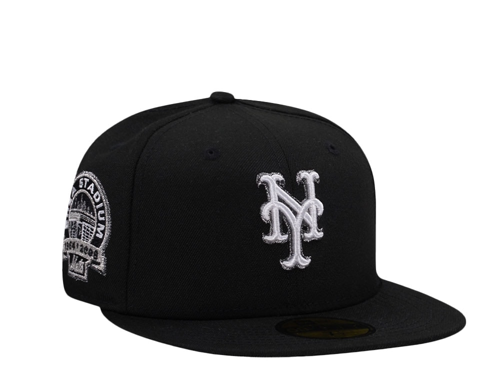 New Era New York Mets Shea Stadium White Titanium Prime Edition 59Fifty Fitted Gorra