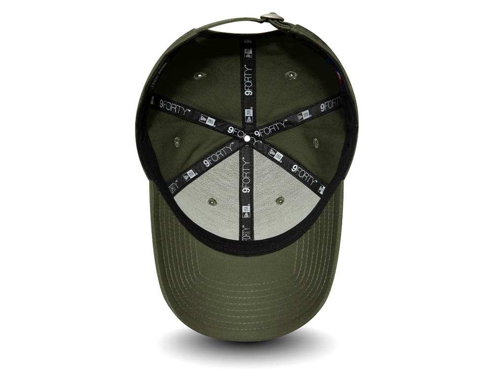 New Era New York Yankees Olive Kids 9Forty Strapback Gorra