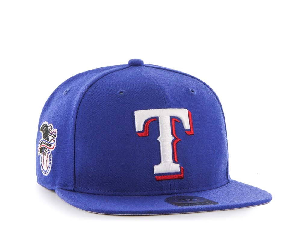 47Brand Texas Rangers Sure Shot Captain Snapback Gorra
