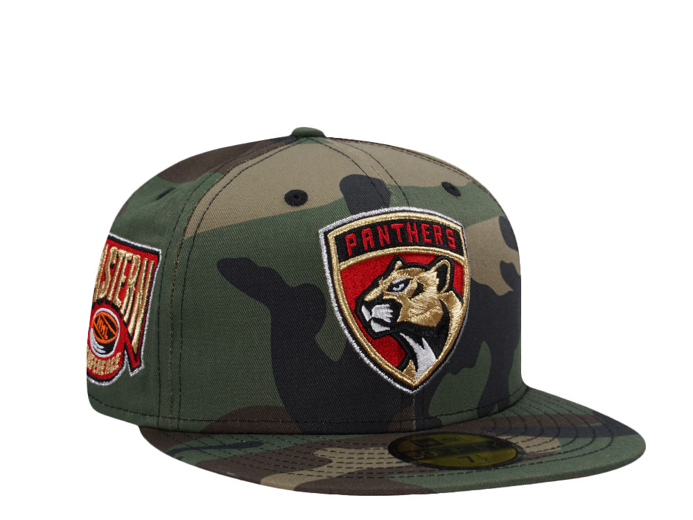 New Era Florida Panthers Enforcer Camo Prime Edition 59Fifty Fitted Gorra