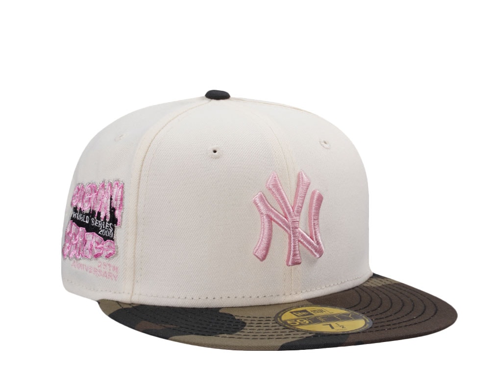 New Era New York Yankees World Series 2000 Chrome Two Tone Edition 59Fifty Fitted Gorra