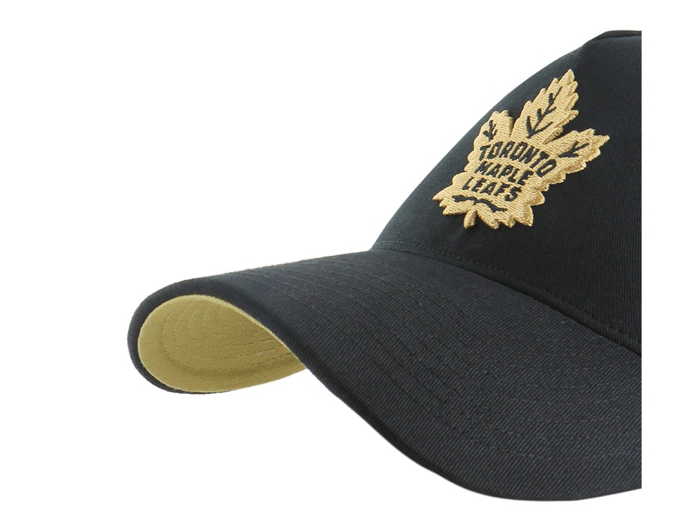 47Brand Toronto Maple Leafs Vintage Stanley Black Sure Shot Edition MVP Snapback Gorra