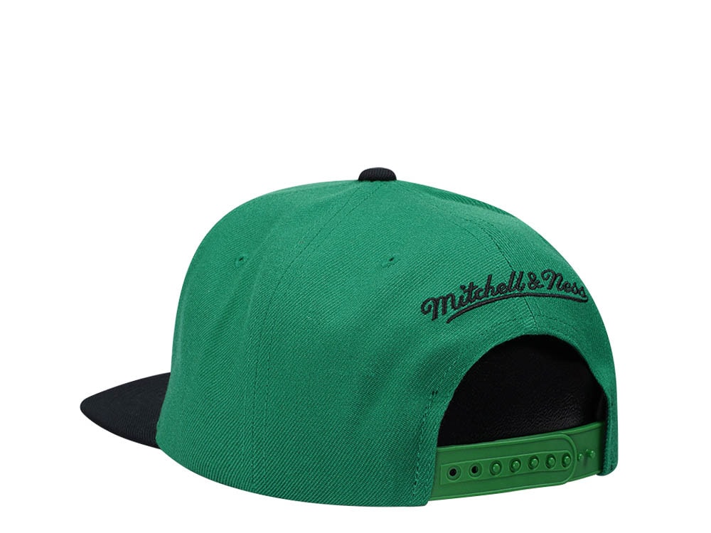 Mitchell & Ness Boston Celtics Team Two Tone 2.0 Green Snapback Gorra
