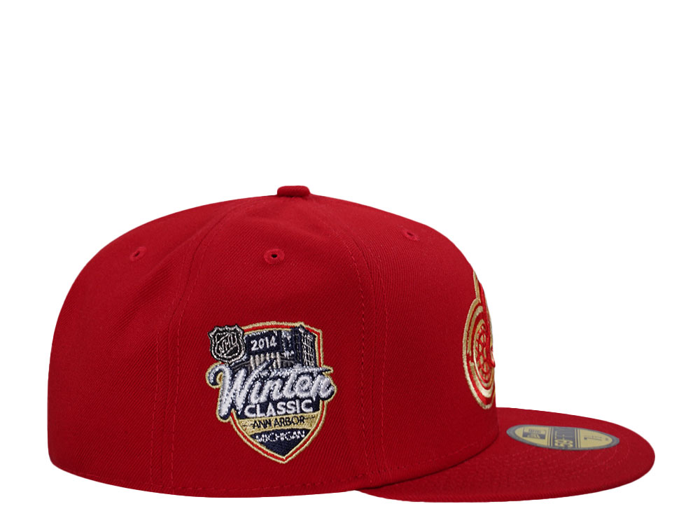 New Era Detroit Red Wings Winter Classic 2014 Throwback Prime Edition 59Fifty Fitted Gorra
