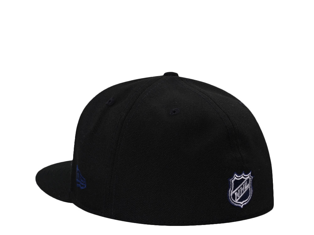 New Era Toronto Maple Leafs 75th Anniversary Black Prime Edition 59Fifty Fitted Gorra