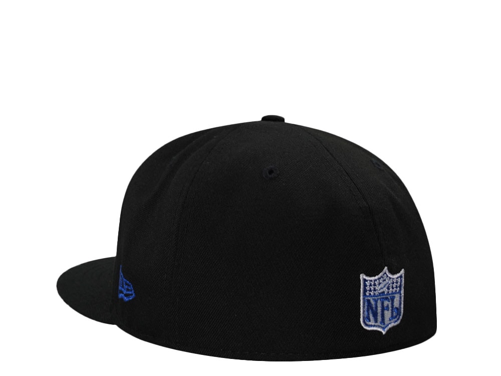 New Era New York Giants 25th Anniversary Super Bowl XXV Black Metallic Edition 59Fifty Fitted Gorra