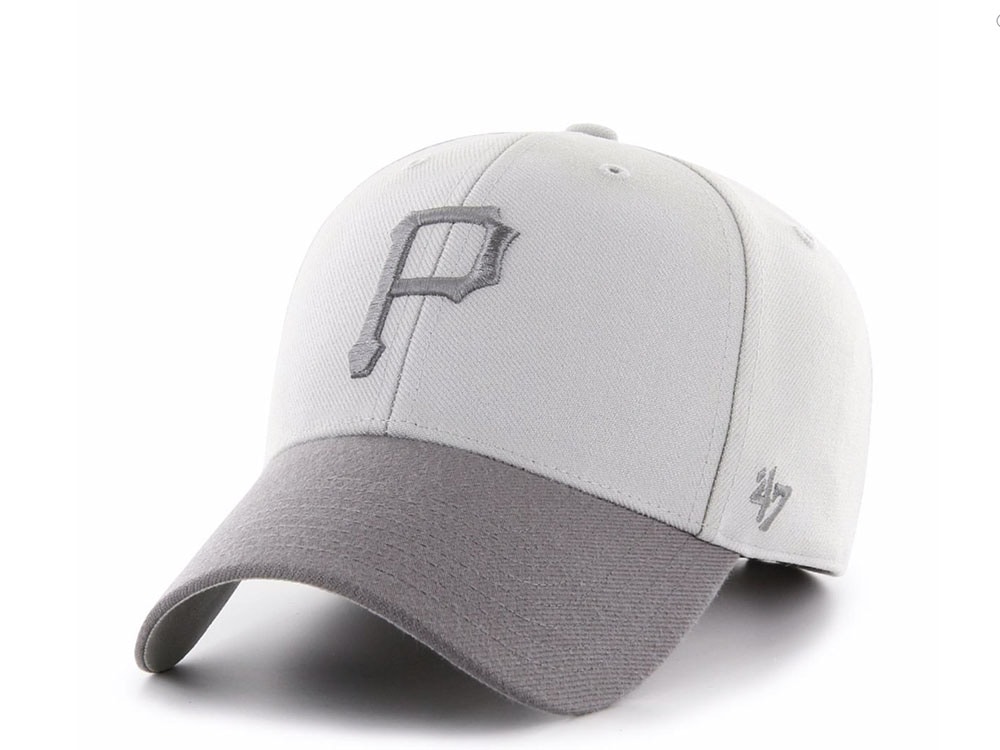 47Brand Pittsburgh Pirates Steel Grey Classic Snapback Gorra