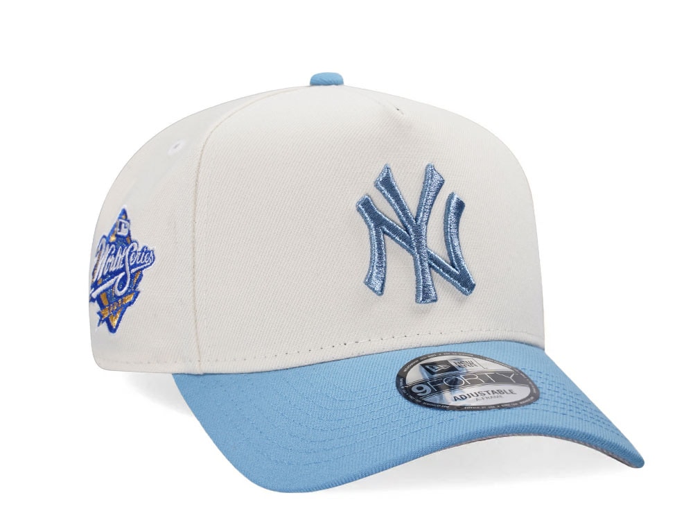New Era New York Yankees World Series 1998 Chrome Gold Edition 9Forty A Frame Snapback Gorra