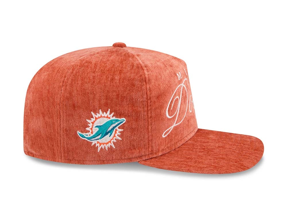 New Era Miami Dolphins Team Script 19Twenty Snapback Gorra