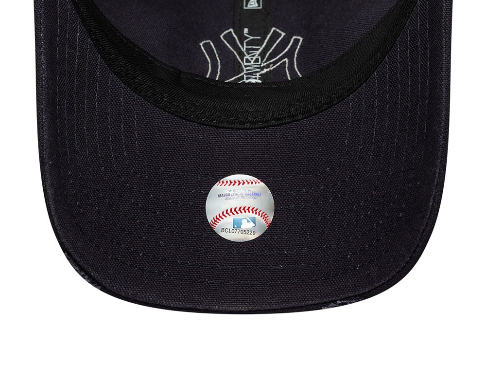 New Era New York Yankees Distressed Navy Edition 9Twenty Womens Trucker Strapback Gorra