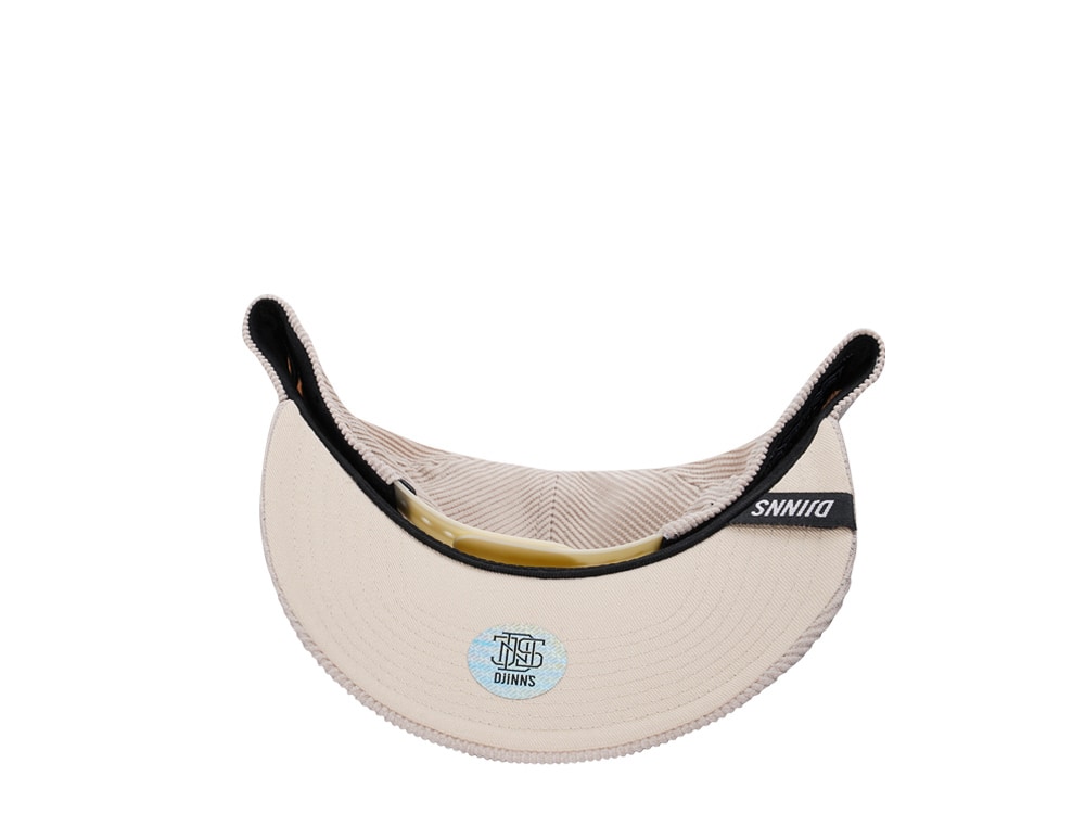 Djinns Cord Mountains Beige TrueFit Snapback Gorra