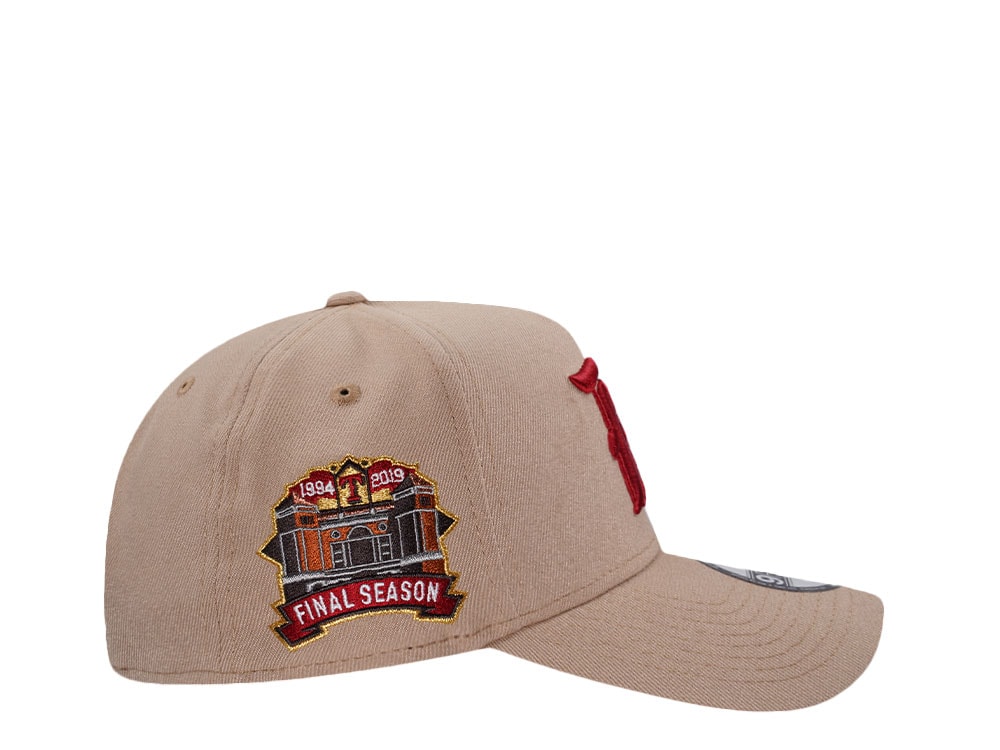 New Era Texas Rangers Final Season Camel Prime Edition 9Forty A Frame Snapback Gorra