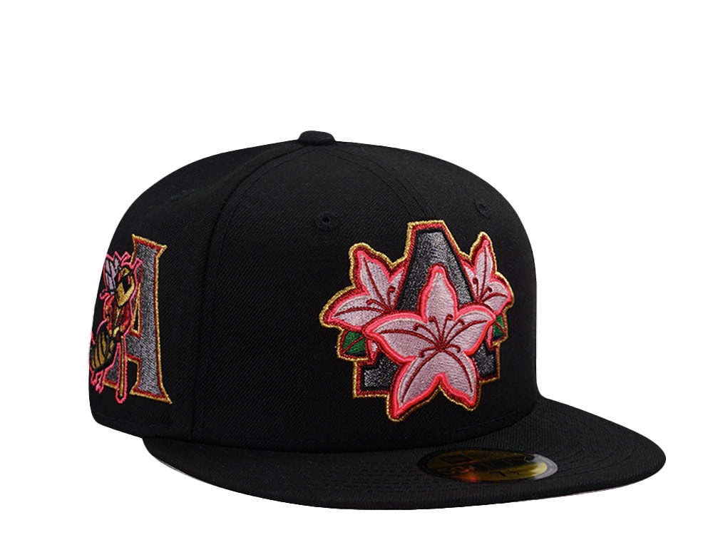 New Era Augusta Green Jackets Pink Black Prime Edition 59Fifty Fitted Gorra