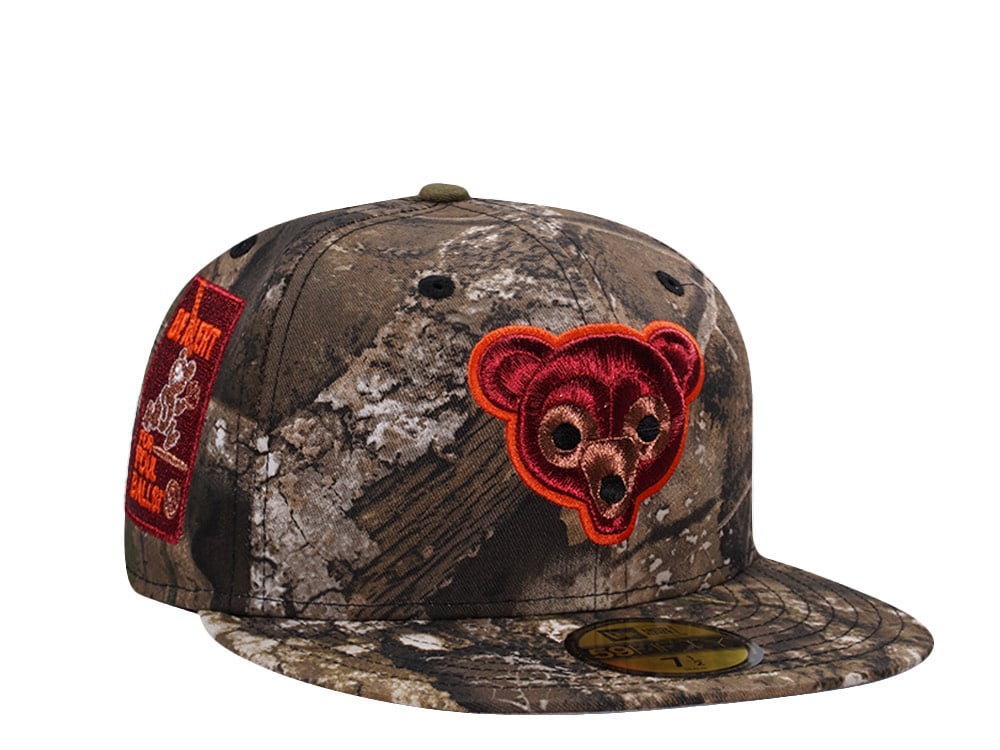 New Era Chicago Cubs Stay Alert Realtree APX Prime Edition 59Fifty Fitted Gorra