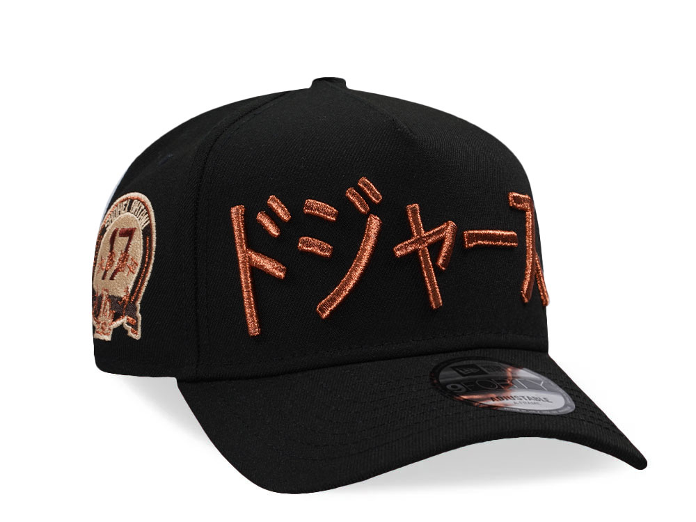 New Era Los Angeles Dodgers Ohtani Black Copper Prime Edition 9Forty A Frame Snapback Gorra