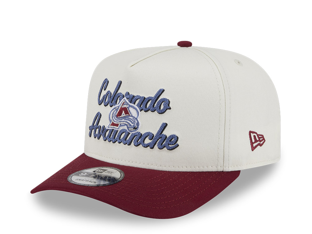 New Era Colorado Avalanche Chainstitch 9Fifty A Frame Snapback Gorra
