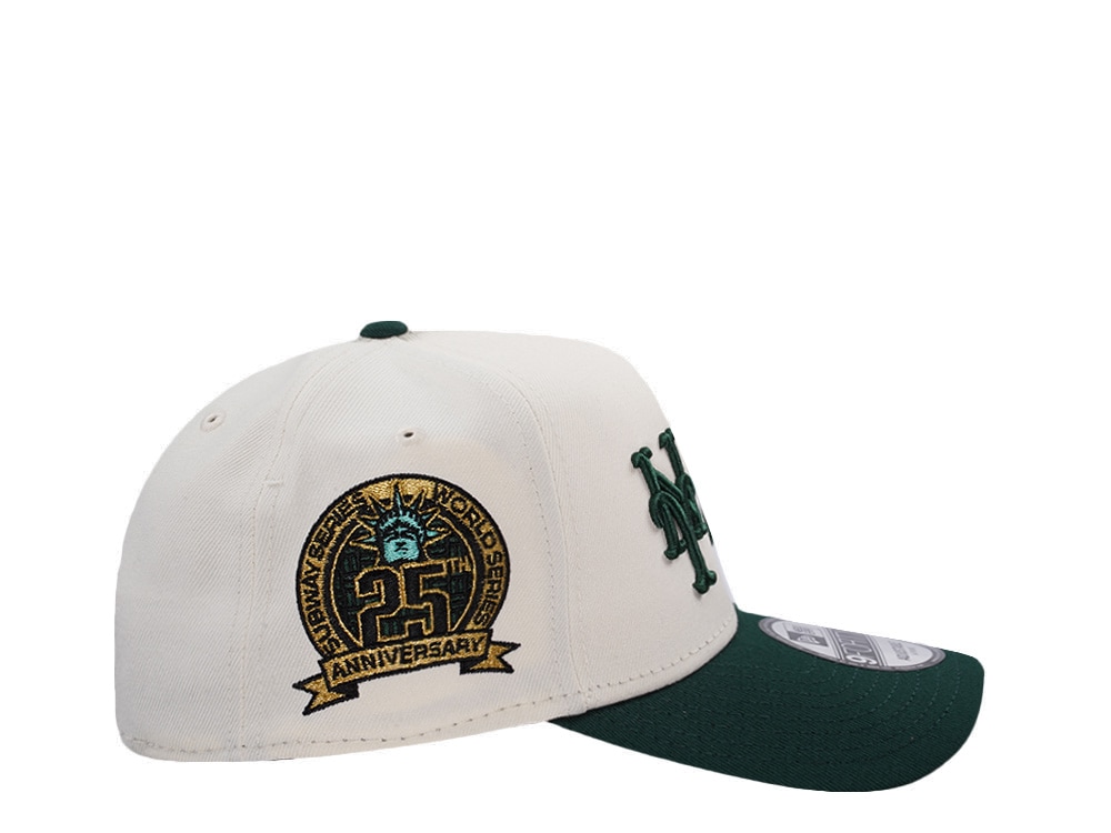 New Era New York Yankees New York Mets Chrome Two Tone Edition 9Forty A Frame Snapback Gorra