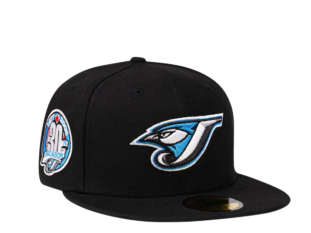 Finanzas Desviarse Asistir New Era Toronto Blue Jays 30th Season Black and Blue 59Fifty Fitted Cap |  TOPPERZSTORE.ES