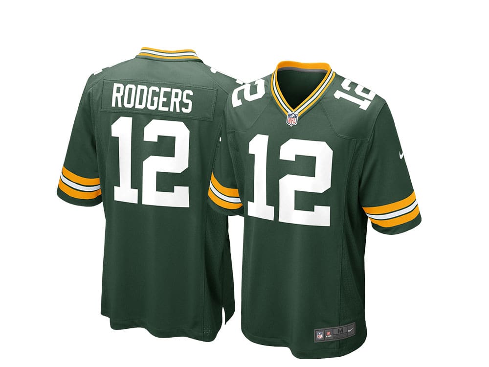 portugués Camion pesado Materialismo Nike Green Bay Packers Aaron Rodgers Home Game NFL Jersey | TOPPERZSTORE.ES