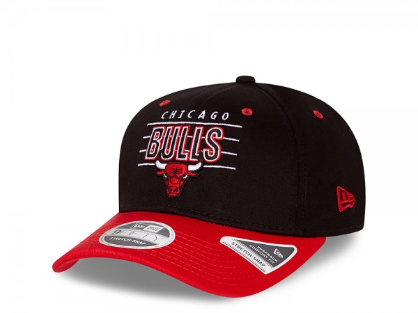 New Era Chicago Bulls Team Logo Edition 9Fifty Stretch Snapback Cap