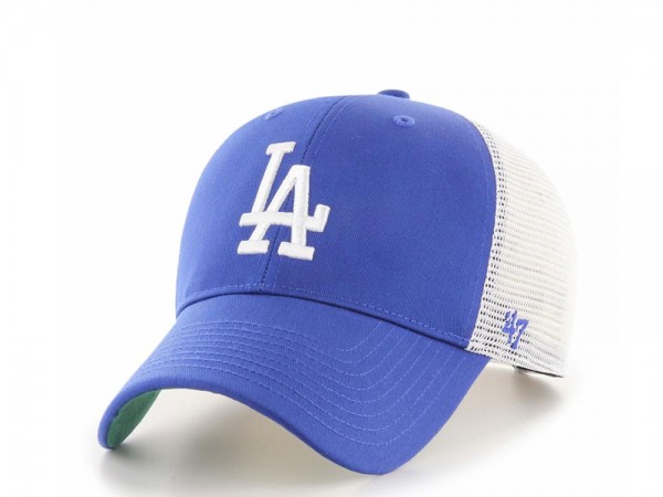 47Brand Los Angeles Dodgers MVP Blue and White Trucker Snapback Cap