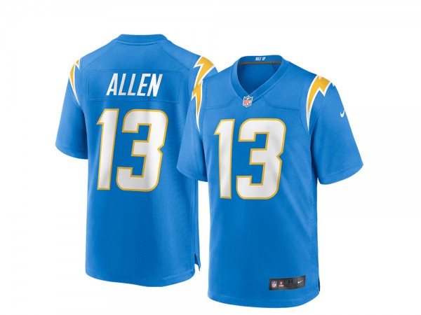 Nike Los Angeles Chargers Keenan Allen Blue Game NFL Jersey