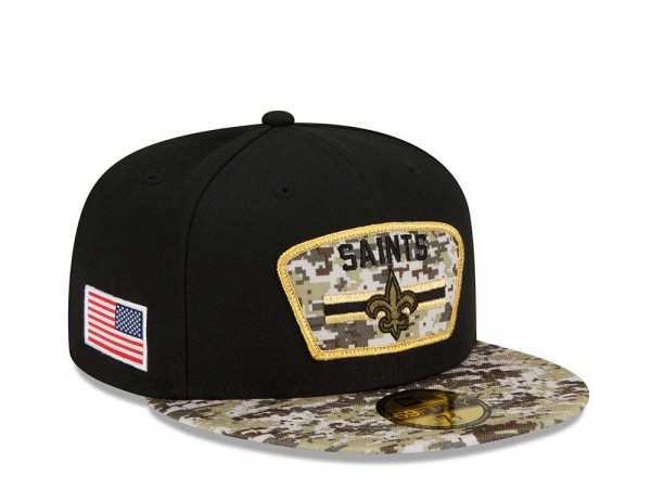 New Era New Orleans Saints Salute to Service 21 59Fifty Fitted Cap