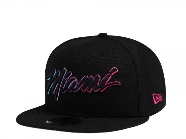 New Era Miami Heat City Prime Edition 9Fifty Snapback Cap