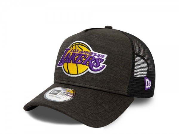 New Era Los Angeles Lakers Shadow Tech A Frame Trucker Snapback Cap