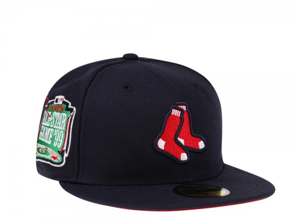 New Era Boston Red Sox All Star Game 1999 Navy Red Prime Edition 59Fifty Fitted Cap