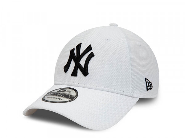 New Era New York Yankees Diamond White 9Forty Strapback Cap