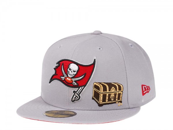 New Era Tampa Bay Buccaneers City Icons Grey Edition 59Fifty Fitted Cap