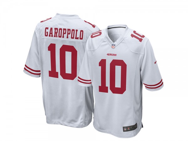 Nike San Francisco 49ers Jimmy Garoppolo Away Game NFL Jersey